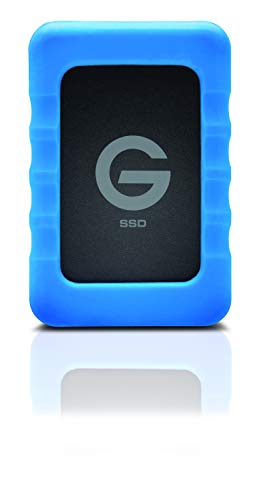 G-DRIVE ev RaW 500GB SSD USB 3.0 - Blue & Black