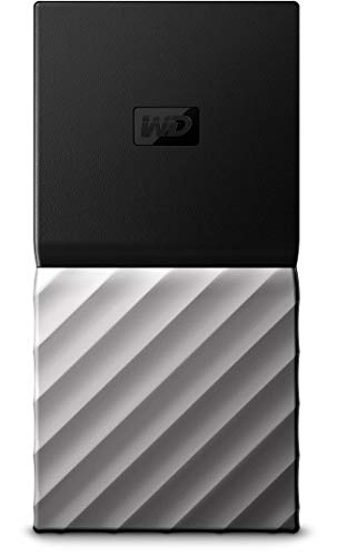 WD My Passport (2017) SSD 256GB USB-C - Black/Silver