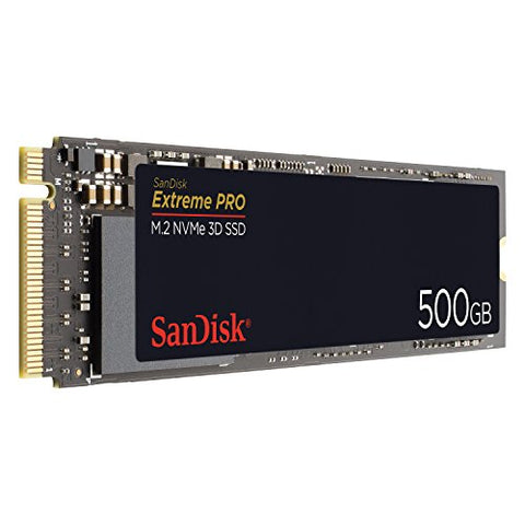 SanDisk Extreme PRO M.2 NVMe 3D SSD 500 GB