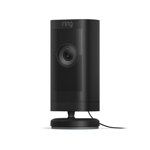 Ring Stick Up Cam Pro Plug-In Camera - Zwart