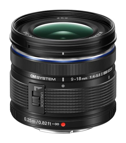M.Zuiko Digital ED 9-18mm F4.0-5.6 II Lens