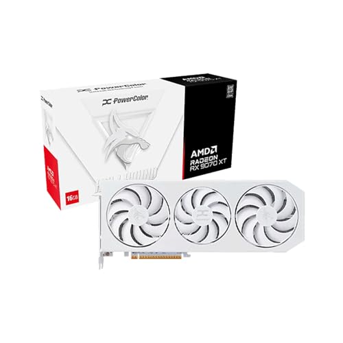 Radeon RX 9070 XT Hellhound Spectral White 16GB GDDR6