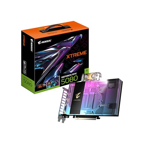 AORUS GeForce RTX 5080 Xtreme Waterforce WB 16GB GDDR7
