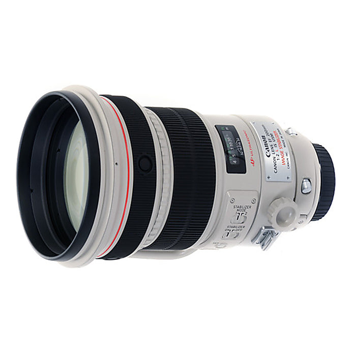 EF 200mm f/2L IS USM White Lens