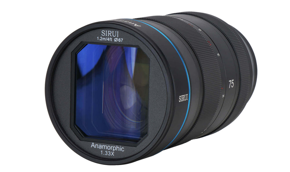 Sirui 75mm f/1.8 Anamorphic 1.33x Lens (Fuji Mount)