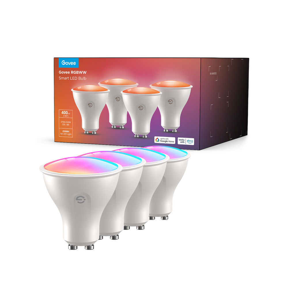 GU10 Smart Light Bulbs (Pack of 4)