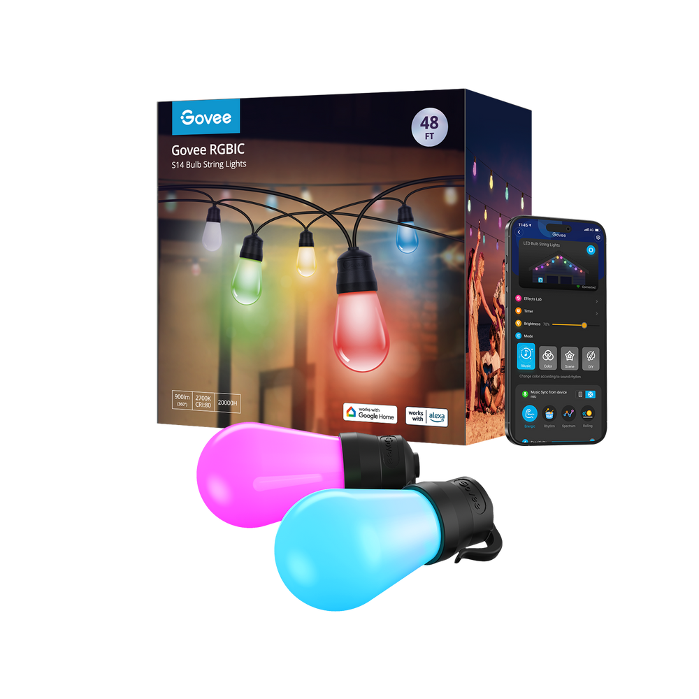 LED String Lights Outdoor Led Light Bulbs (15m)