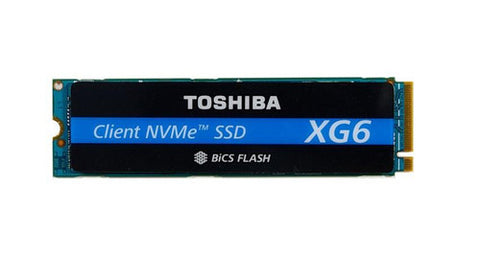 Toshiba KXG6AZNV256G XG6 256GB M.2 2280 NVMe SSD