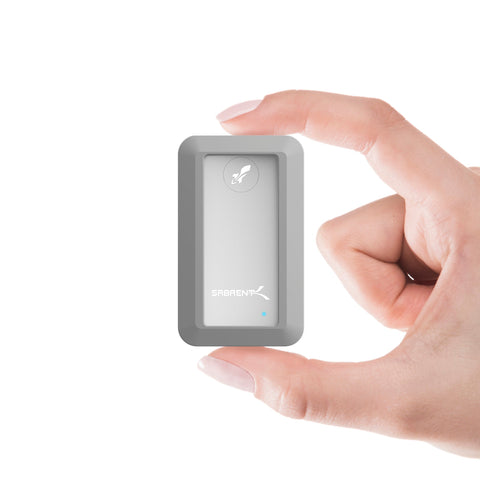 Sabrent Rocket Nano Rugged 1TB USB-C Zilver