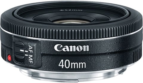 EF 40mm f/2.8 STM Black Lens