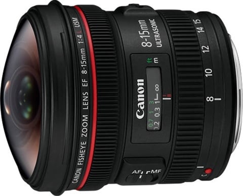 EF 8-15mm f/4L USM Fisheye Black Lens