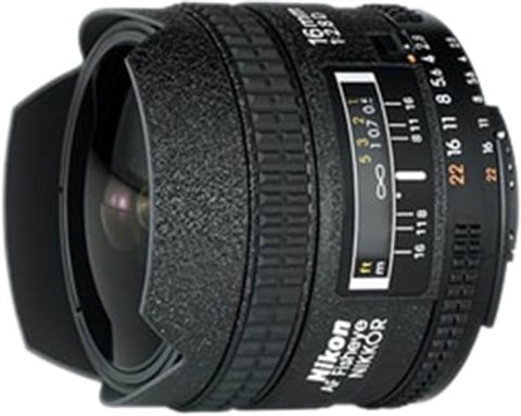 Nikkor AF Fisheye 16mm 1:2.8 Lens