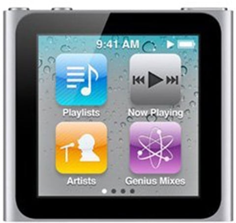 iPod Nano 6th Generation 16GB - Silver
