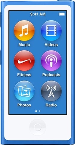 iPod Nano 7th Generation 16GB - Blue