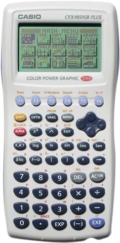 CFX-9850GB PLUS Wetenschappelijke Rekenmachine