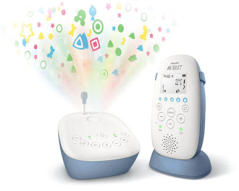 Avent SCD735 DECT Audio Baby Monitor met Projector