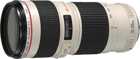 EF 70-200mm f/4L USM White Lens