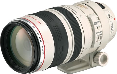 EF 100-400mm f/4.5-5.6L IS USM White Lens