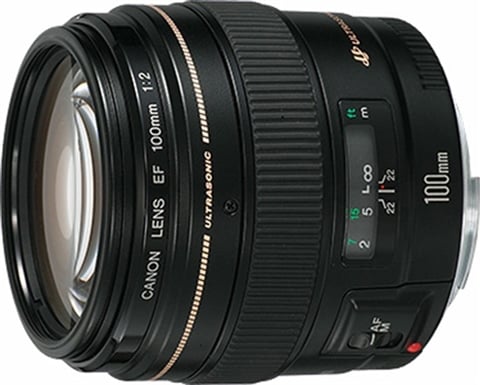 EF 100mm f/2 USM Black Lens