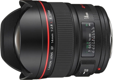EF 14mm f/2.8L II USM Black Lens
