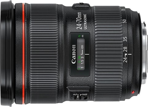 EF 24-70mm f/2.8L II USM Black Lens