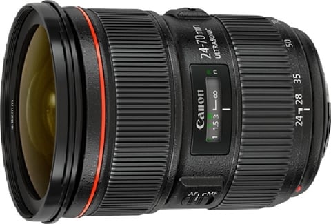 EF 24-70mm f/4L IS USM Black Lens