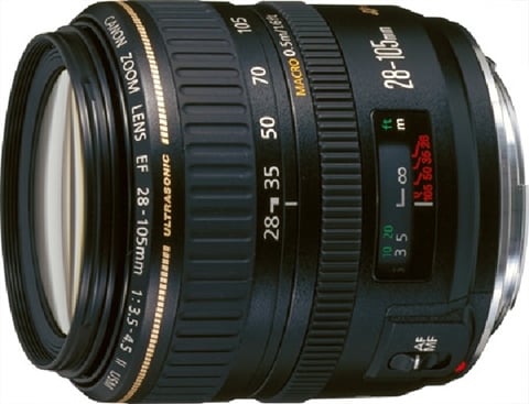 EF 28-105mm f/3.5-4.5 II USM Black Lens