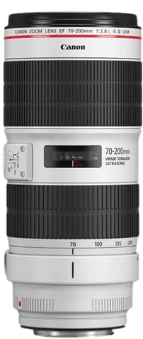 EF 70-200mm f/2.8L IS III USM White Lens