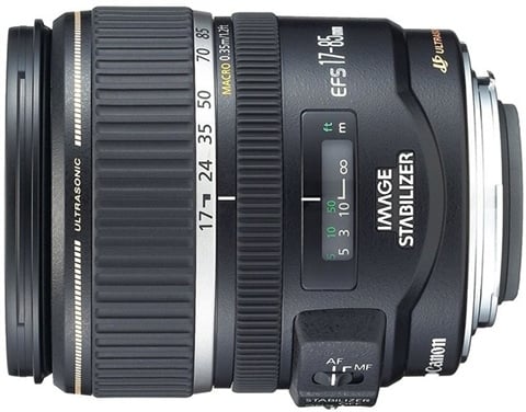 EF-S 17-85mm f/4-5.6 IS USM Black Lens