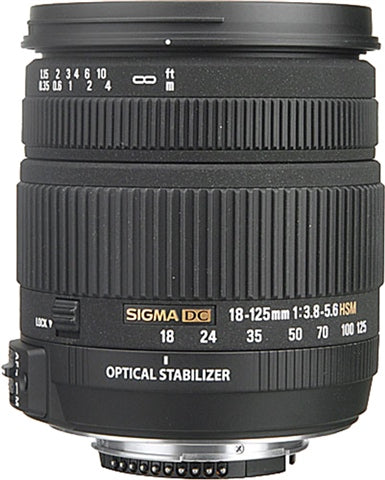18-125MM F/3.8-5.6 HSM (Nikon)