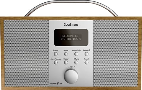 363307 DAB Wooden Radio
