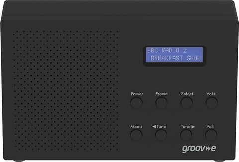 GVDR03BK Portable Radio-Matt