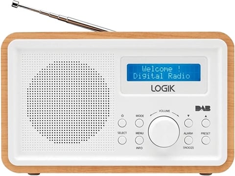 LHDR15 Portable DAB+/FM Clock Radio