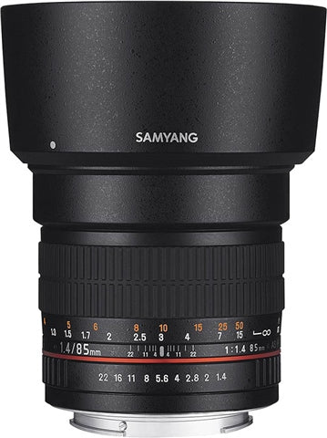 SY85M-C 85mm F/1.4 IF (Canon)