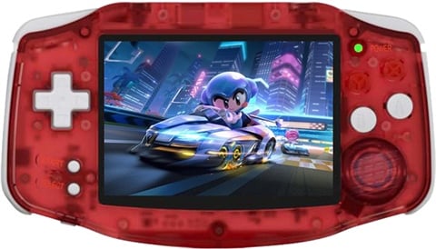 RG 34XX/ARM A53/1GB Ram/32GB microSD/3.4"/Linux/Transparent Red/B