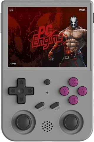 RG353V/RK3566/2GB Ram/32GB microSD/3.5"/Grey/B (No Game)