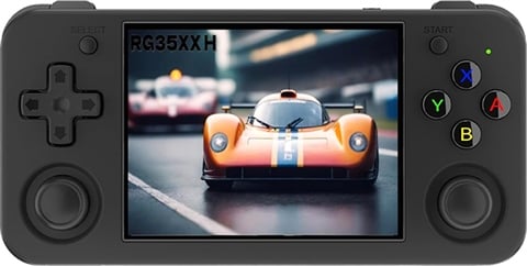 RG35XX H/ARM A53/1GB Ram/128GB microSD/3"/Linux/Black/B (No Game)