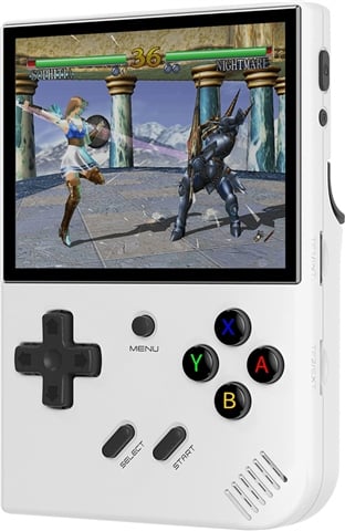 RG35XX/ARM A9/256MB Ram/64GB microSD/3.5"/Linux/White/B (No Game)