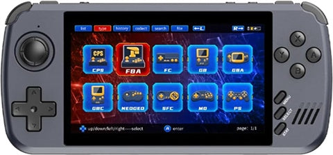 X39 Pro/ATM7051/128MB Ram/32GB SD/4.3"/Linux/Black/B