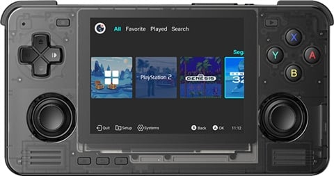 Retroid Pocket 2S (4GB+128GB) 3.5" Handheld Gaming - Clear Black