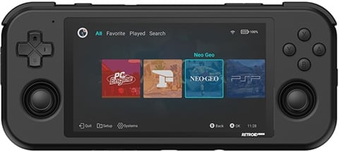 Retroid Pocket 3 Plus (4GB+128GB) 5" Handheld Gaming - Black