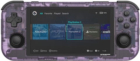 Retroid Pocket 3 Plus (4GB+128GB) 5" Handheld Gaming - Clear Purple