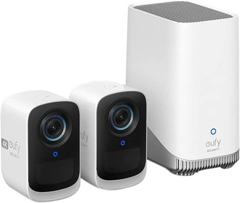 Security S300 3C 2-Cam Kit Wireless Security Camera (Base+2 Camera)