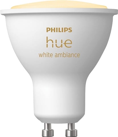 Hue White Ambiance GU10 Smart Bulb, 5W, 250 Lumen
