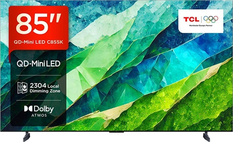 C855K 85" 4K UHD QD Mini LED TV