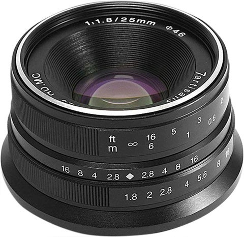 25mm F1.8 MF Prime Lens (FujiX)