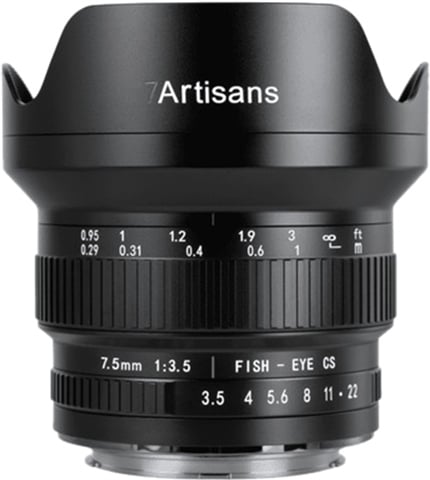 7.5mm F3.5 Wide-Angle Fisheye Fixed Lens (Canon)
