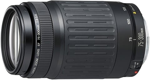 EF 75-300mm f/4-5.6 Black Lens