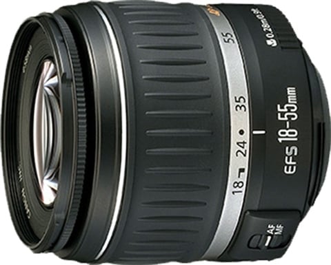 EF-S 18-55mm f/3.5-5.6 USM Black Lens