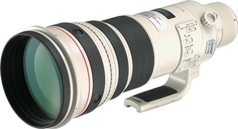 EF 500mm f/4L IS USM White Lens (Case + Hood + Strap)